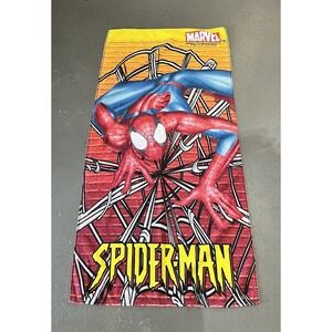 Vintage 2003 Marvel Spider-Man Comic Book All Over Print Beach Pool Towel
